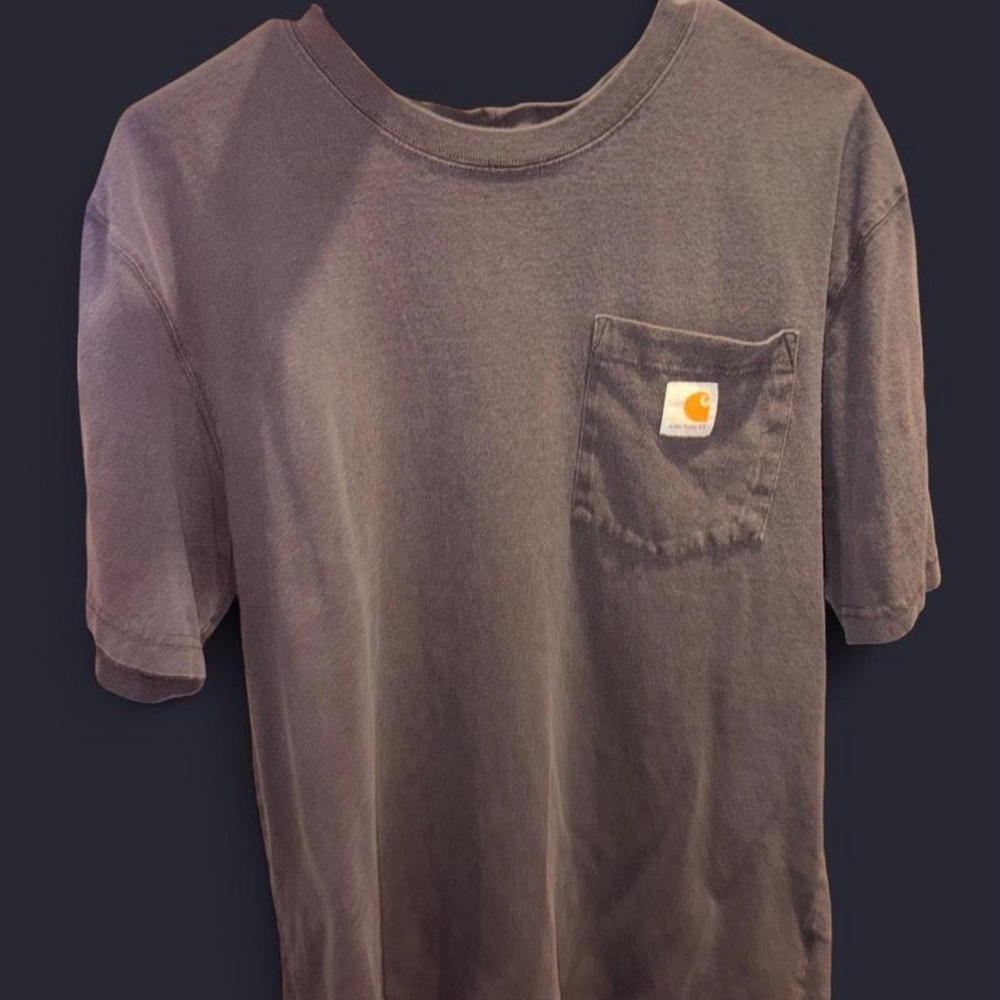 Carhartt black Crew Neck Tee with Pocket